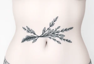 sage bundle tattoo idea