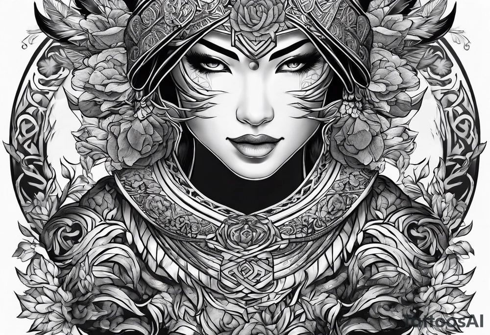 Martial arts tattoo idea