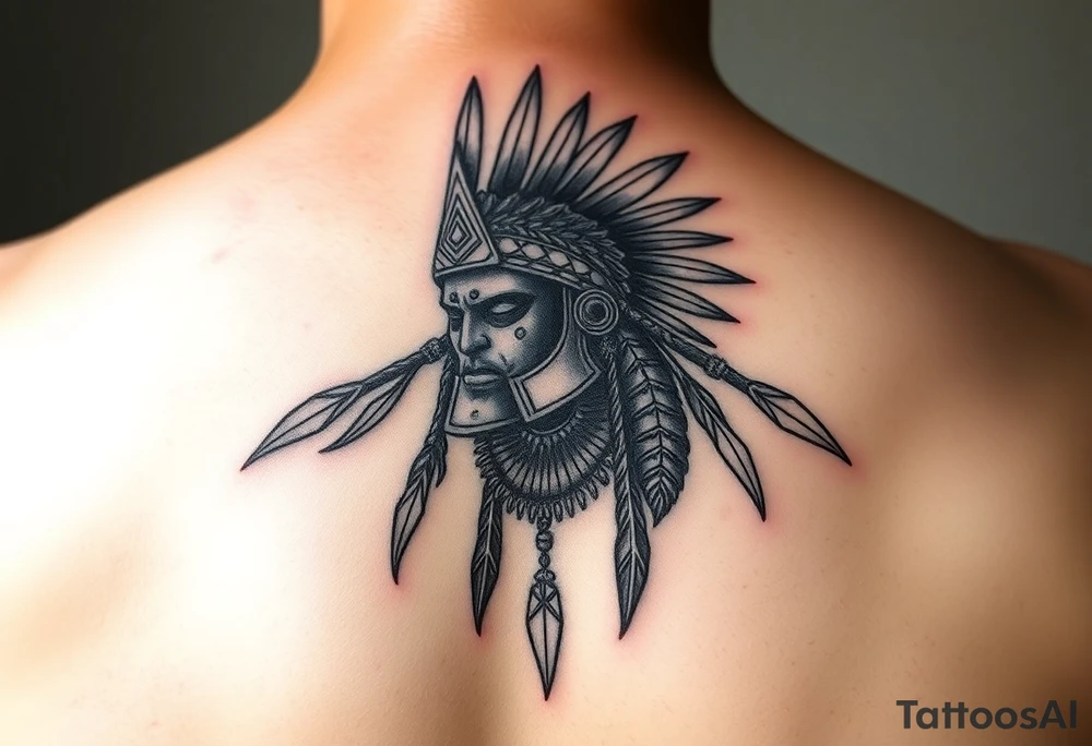 Purepecha warrior tattoo idea