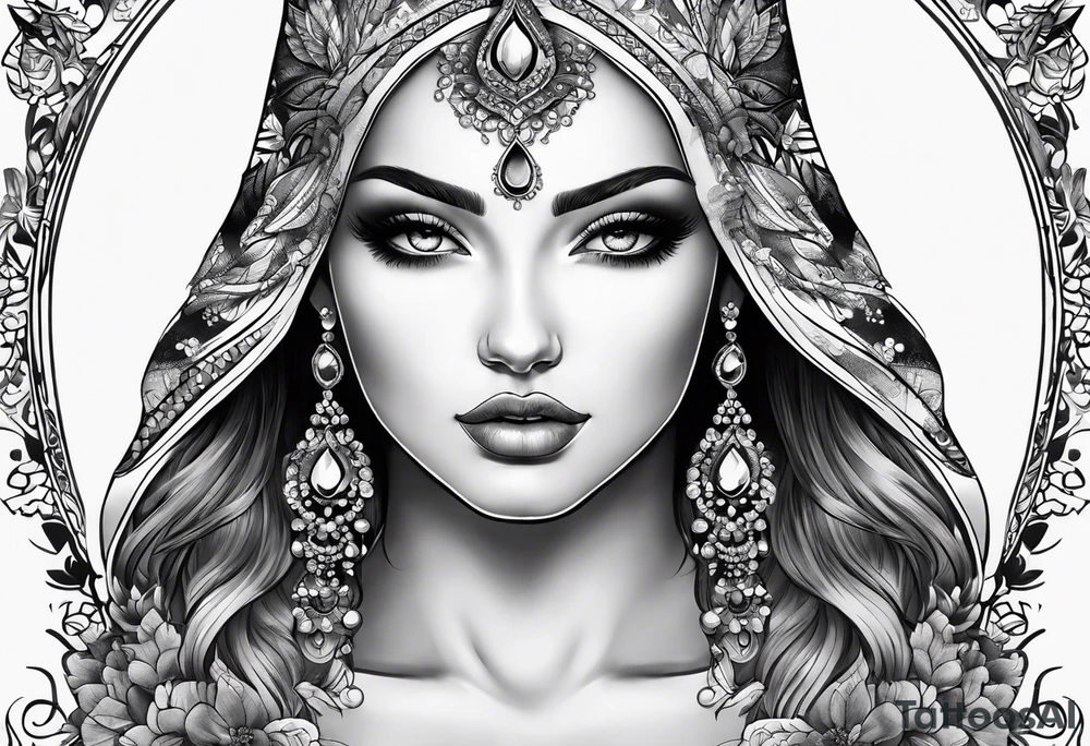 Underboob tattoo tattoo idea