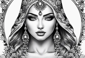 Underboob tattoo tattoo idea