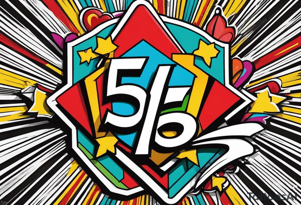 says "15ent" inside street sign tattoo idea
