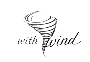 tornado with wind tattoo idea