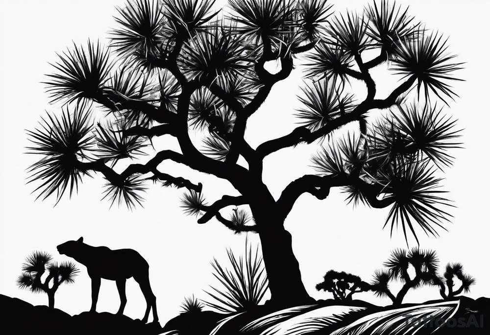 Joshua tree tattoo idea