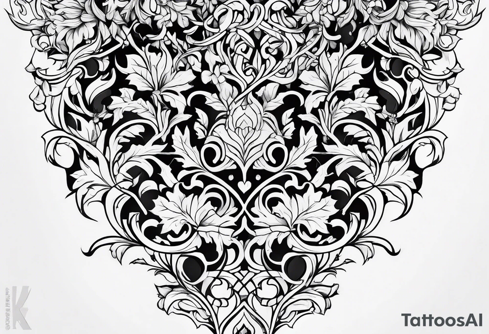 Vines tattoo idea