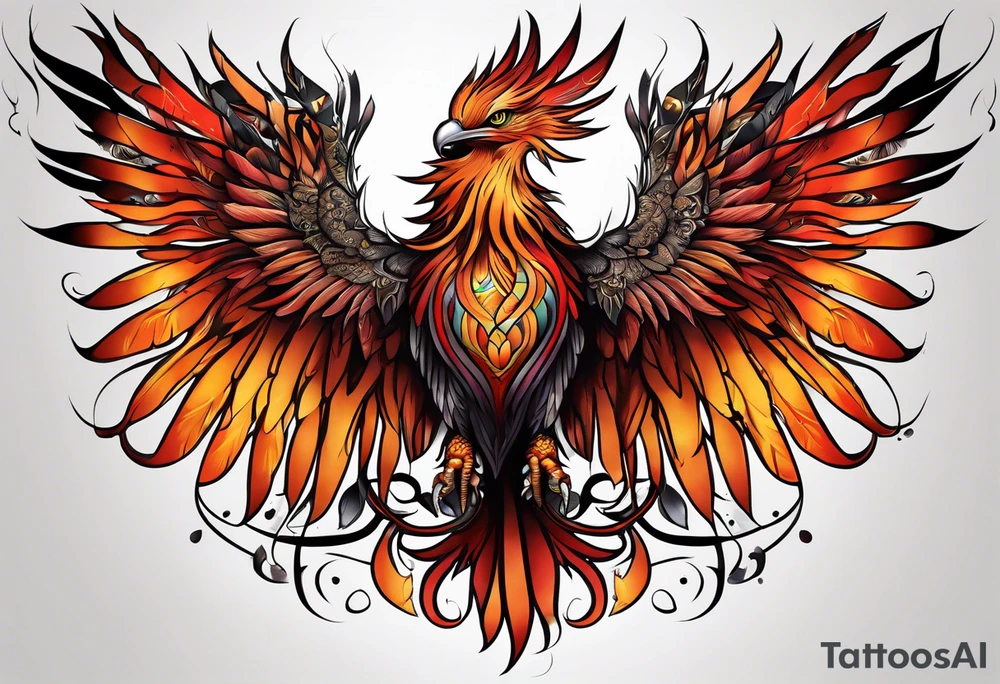 PHOENIX tattoo idea