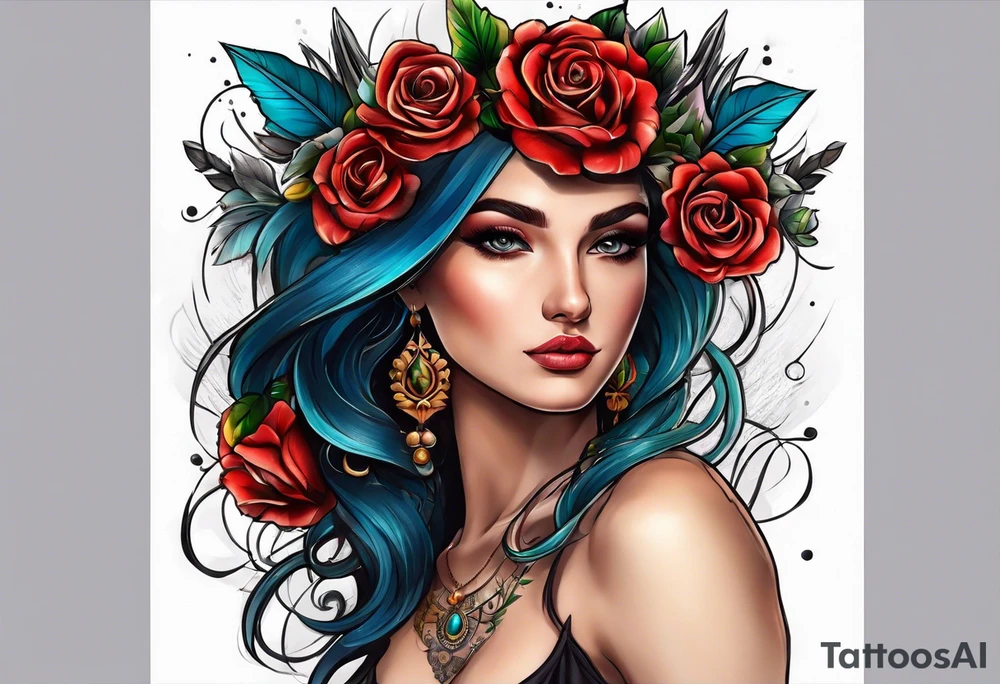 Italian pride tattoo idea