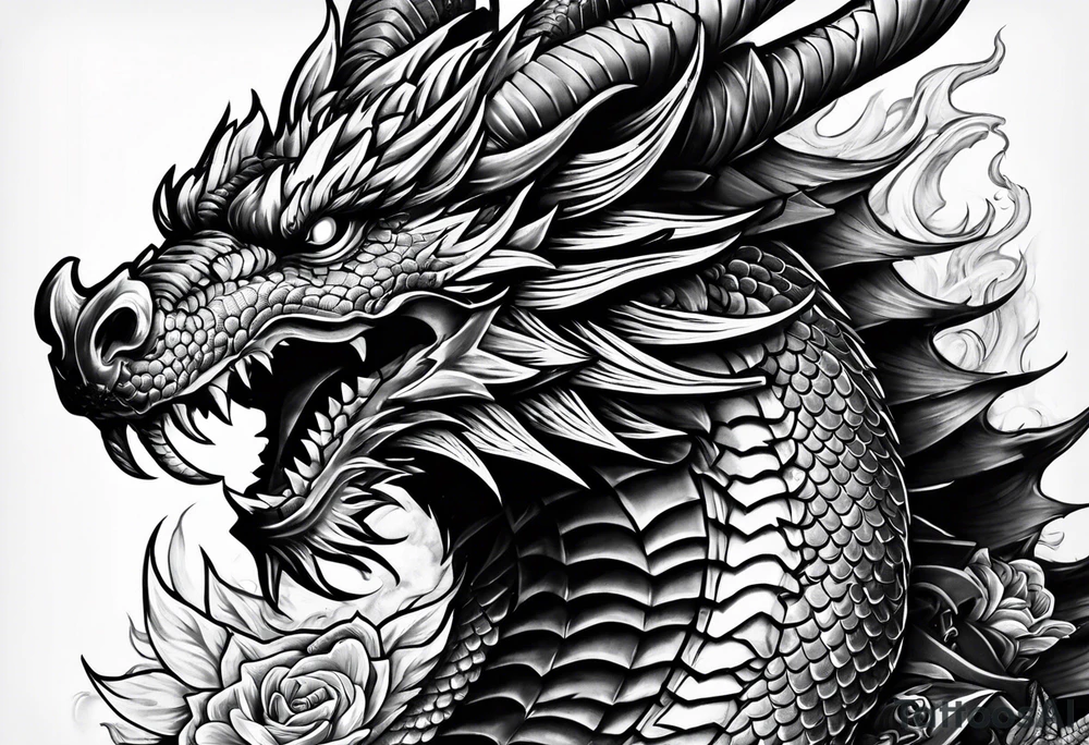 Dragon shogun star wars army tattoo idea