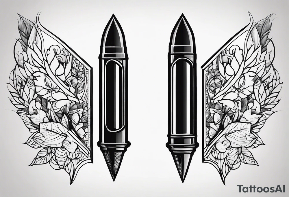 bullet tattoo idea