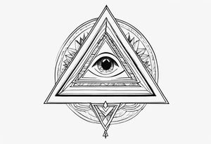 illuminati tattoo idea