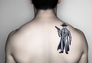 Spy vs spy  cartoon tattoo idea