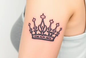 Royalty crown tattoo idea
