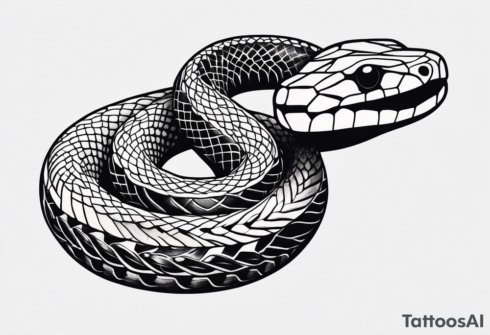 I want a snake tattoo tattoo idea