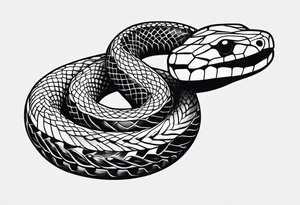 I want a snake tattoo tattoo idea