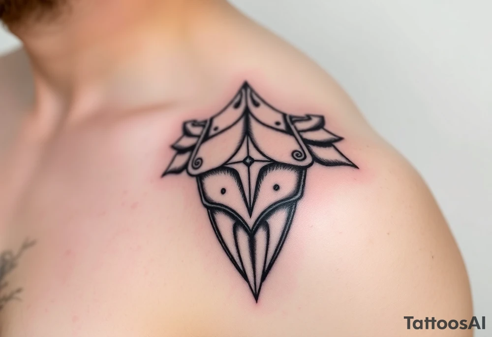 Armour tattoo idea