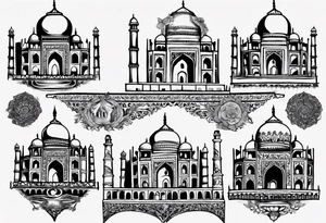 Taj Mahal
Coliseum tattoo idea