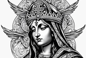 The entire theology of the catholic faith tattoo idea
