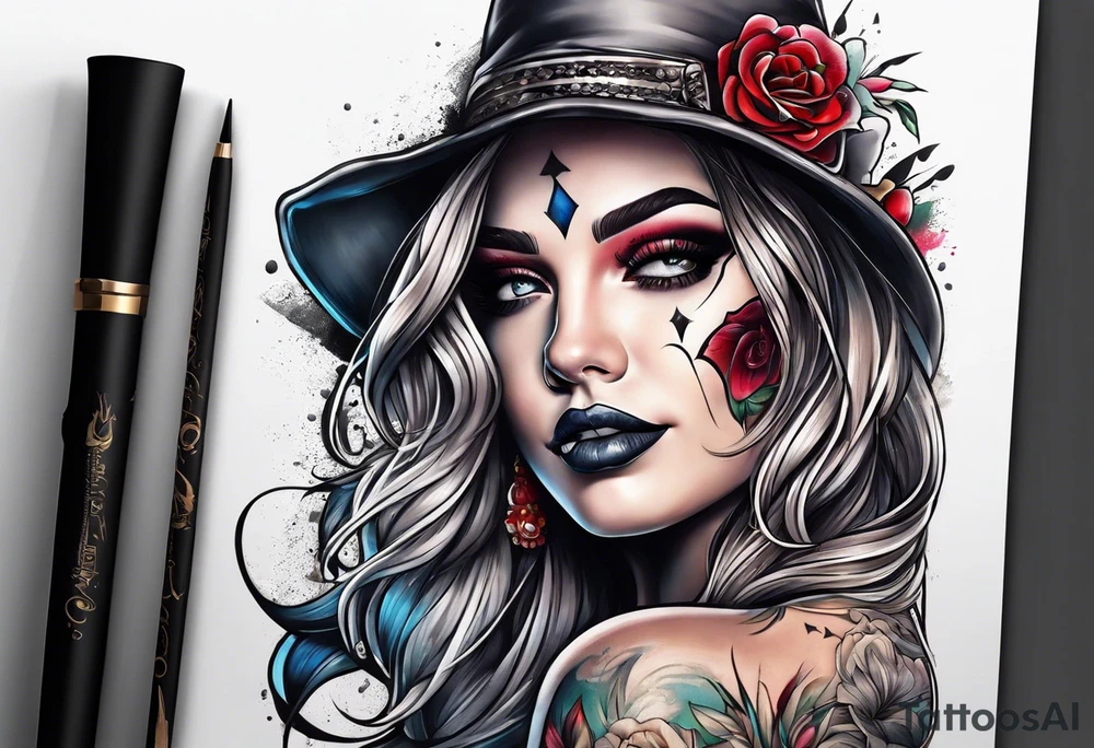 killer joke tattoo idea