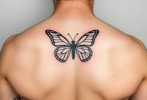 EllaRay with a butterfly tattoo idea