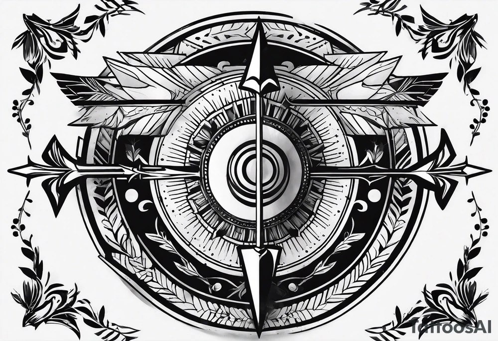 arrow tattoo idea