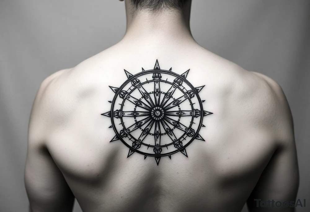 Wheel of time tattoo idea