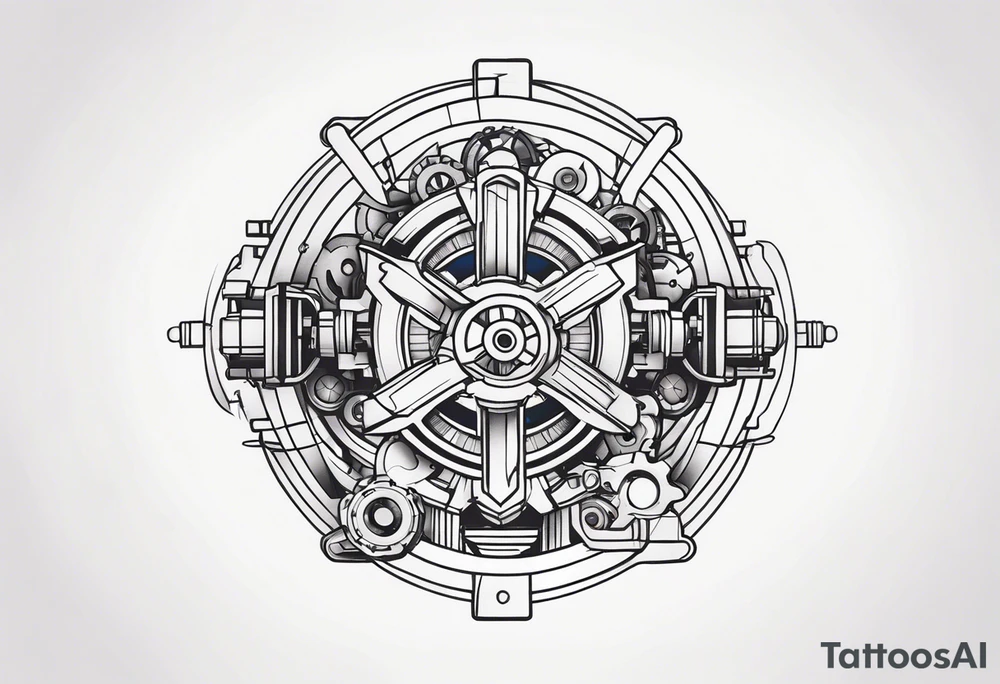 Mechanical engineer tattoo idea