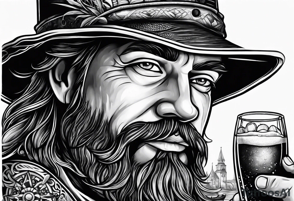 Beer Drinking
Fisherman
Father
Friend tattoo idea
