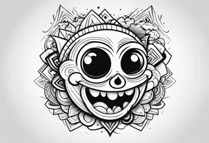 Big penis tattoo idea