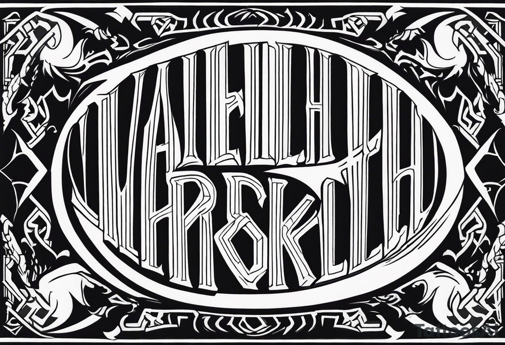 valhalla berserker tattoo idea