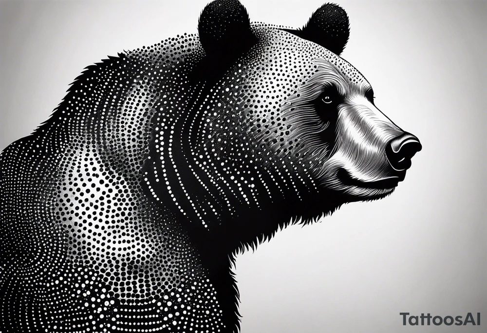 urso com fome tattoo idea