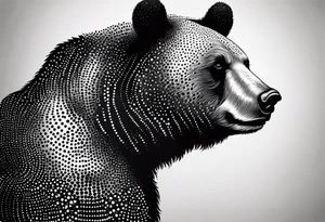 urso com fome tattoo idea
