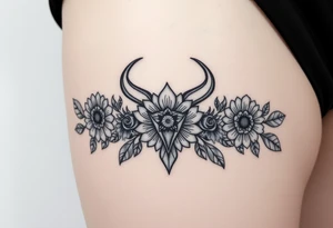 Tarot, the lovers, zodiac, Taurus ,witchy, Norse ,viking,Lillie's, roses, sunflowers tattoo idea