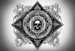 inside the card i want the rune fehu tattoo idea