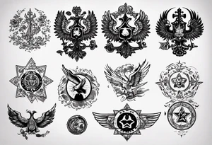 russian symbols tattoo idea