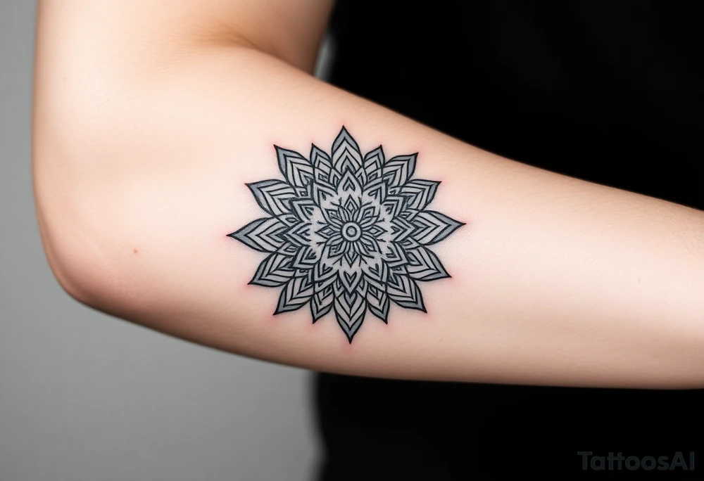 mandala ja shaman tattoo idea