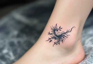 japanese characters for 風 (Kaze) – Wind
Color: Light blue and white, representing movement, freedom, and the natural flow of air. tattoo idea