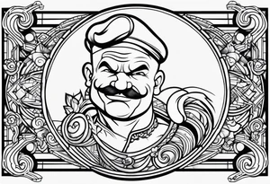 popeye tattoo idea