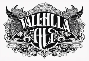 Valhalla 
 mist tattoo idea