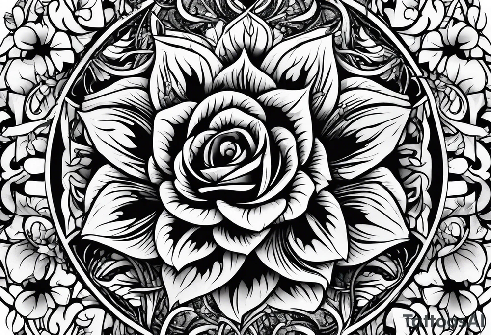 Thorny Vine tattoo idea