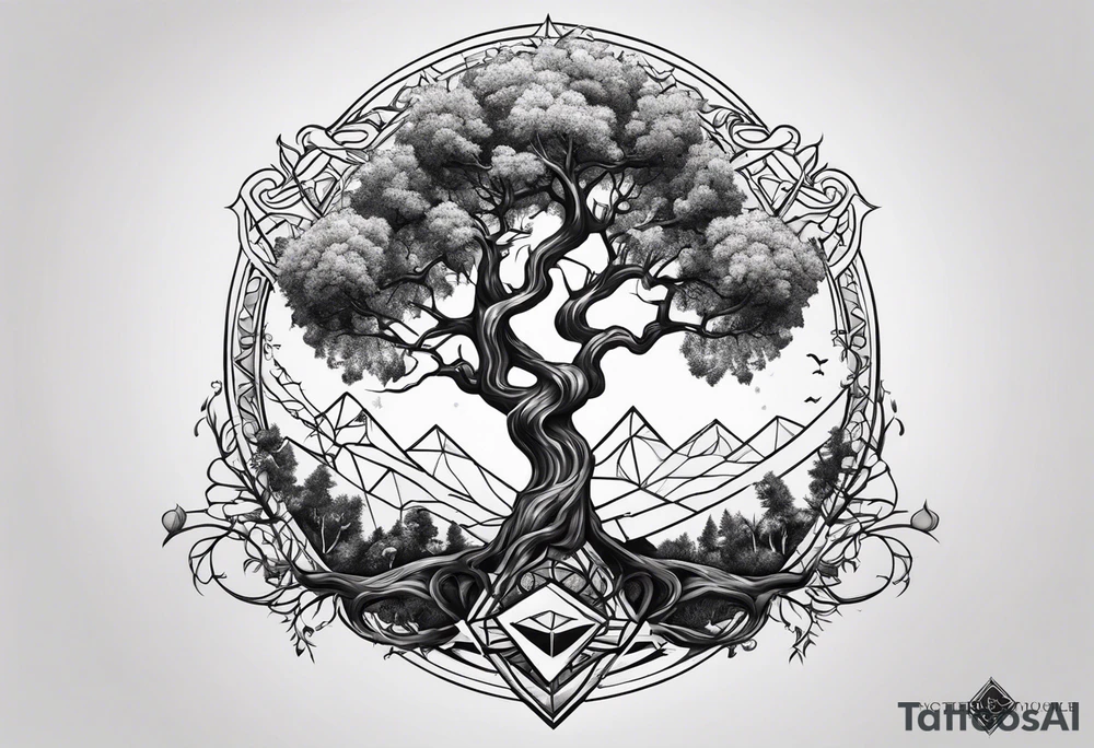 Poison tree tattoo idea