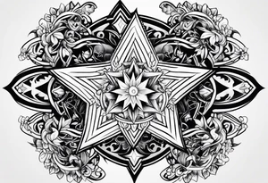 star tattoo idea