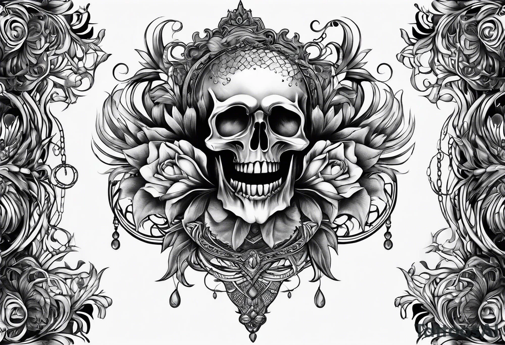 dark soul tattoo idea
