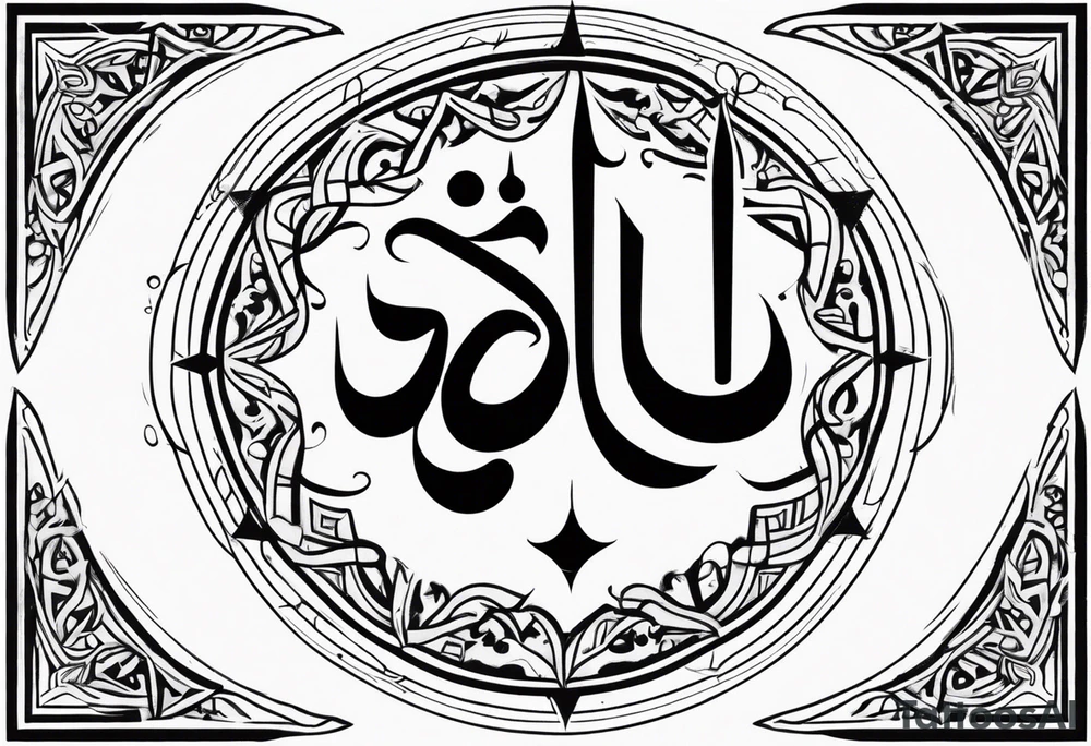 ALLAH tattoo idea