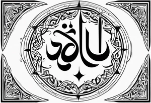 ALLAH tattoo idea