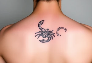 constellation scorpio and cancer tattoo idea