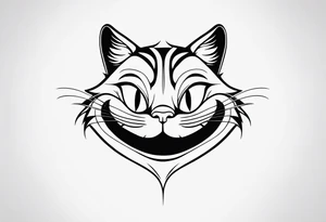 Cheshire Cat tattoo idea