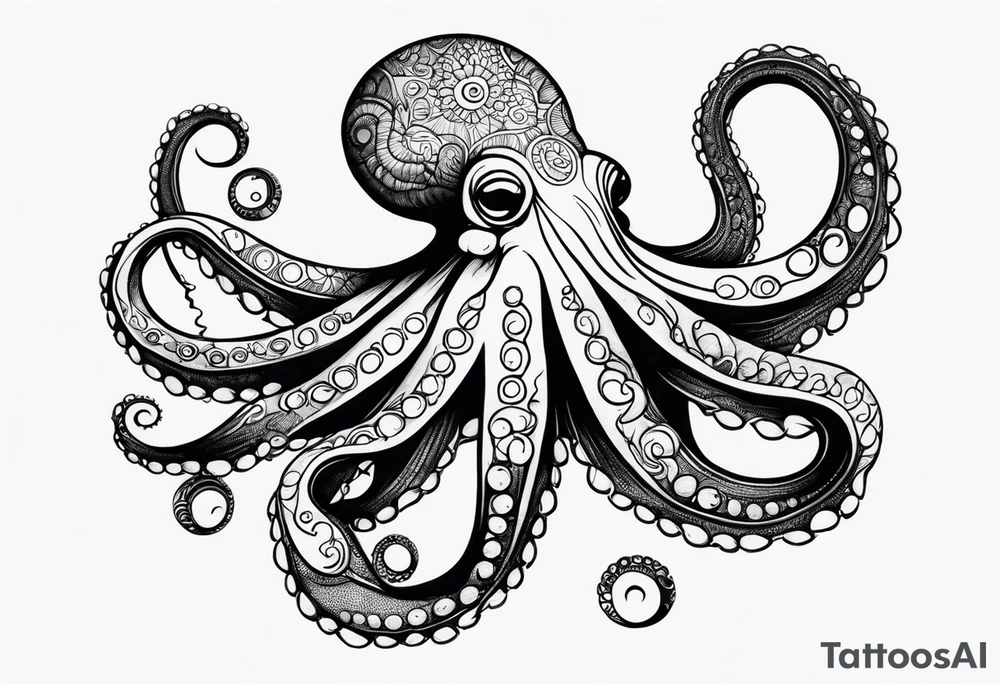 octopus tattoo idea