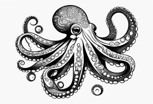 octopus tattoo idea
