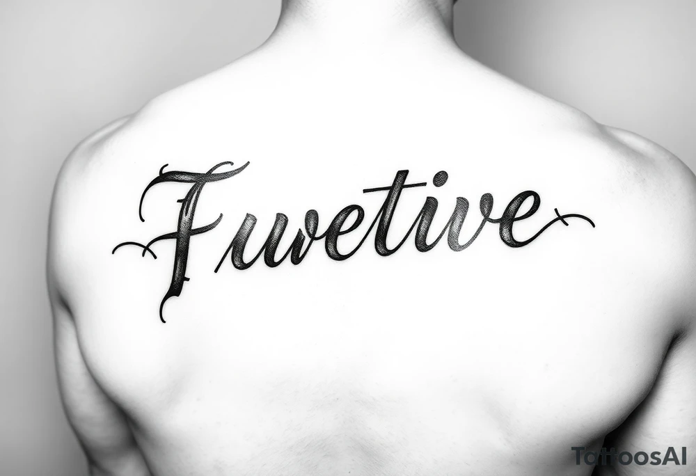 Name behind the ear cover up tattoo idea tattoo idea