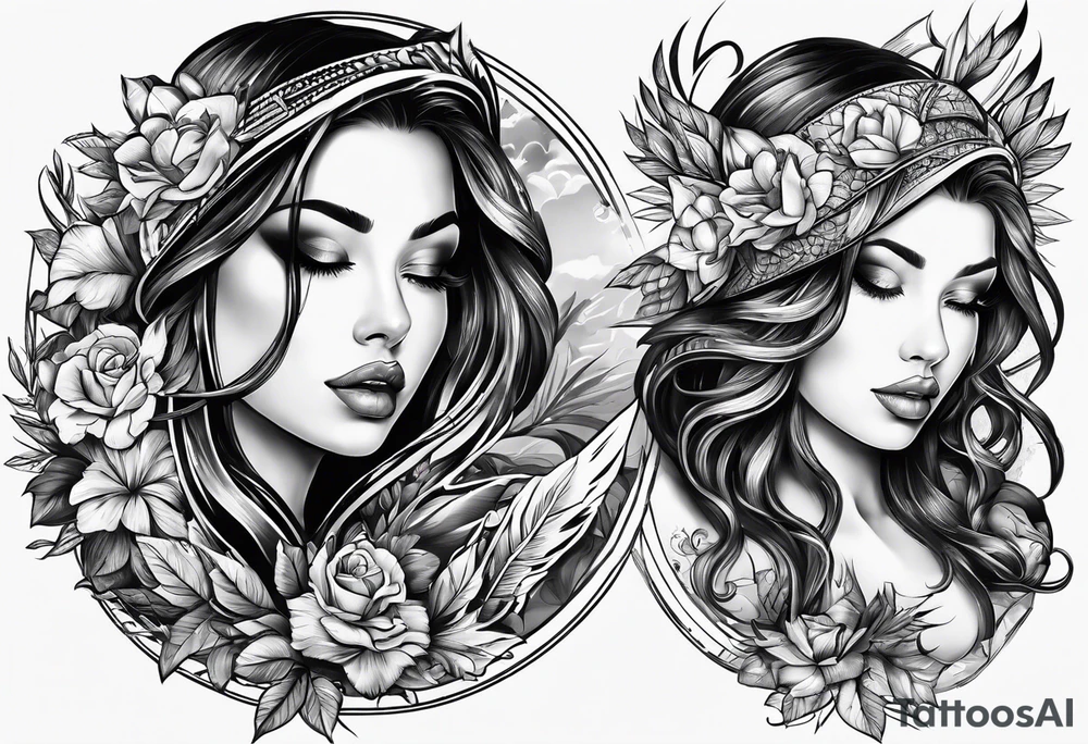 Position time tattoo idea